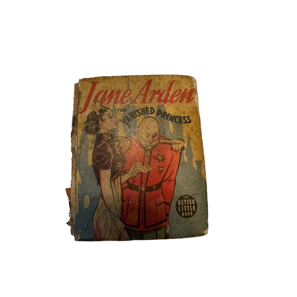 Vintage 1938 Big Little Book - Jane Arden‎ The Vanished Princess 1498